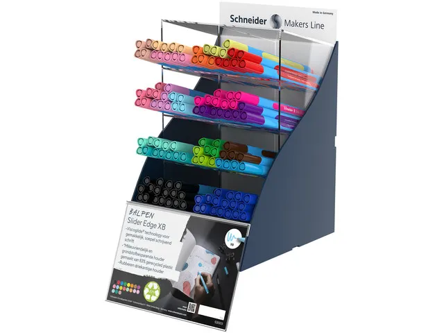 Balpen Schneider Slider Edge SIS-display inhoud 120 stuks S-152204 4 x