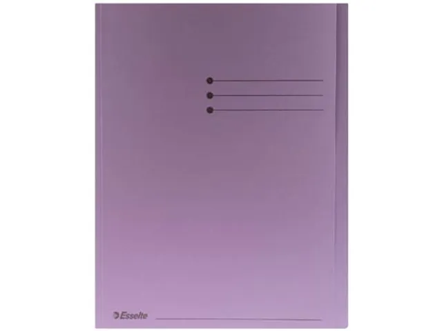 Dossiermap Lila, Pak Van 100 Stuks