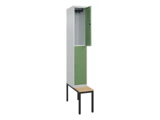 Dubbeldekse dekenkist,HxBxD 2120x300x815mm,1x2vak.,vak B 300mm - 2