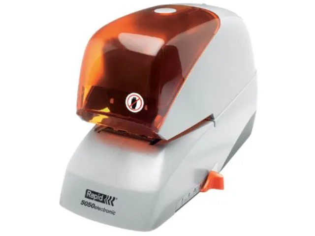 Nietmachine Rapid Elektrisch 5050e 50vel Oranje/zilver