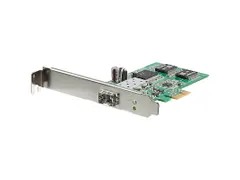 PCI Express gigabit Ethernet glasvezelnetwerkkaart met open SFP
