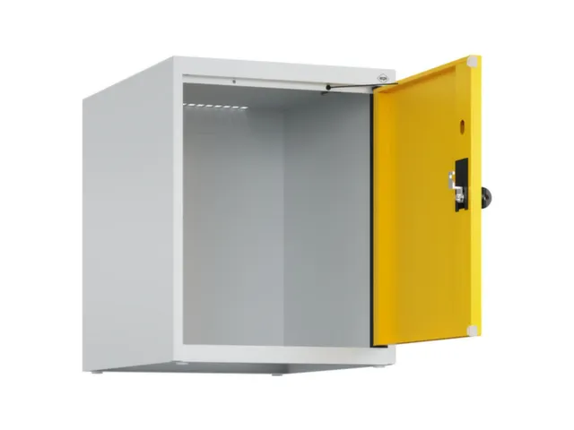 opzetkast,v. locker,1vak.,vak B 400mm,HxBxD 500x400x500mm,draaigrendel
