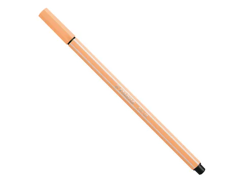 Viltstift STABILO Pen 68/25 medium pastel oranje
