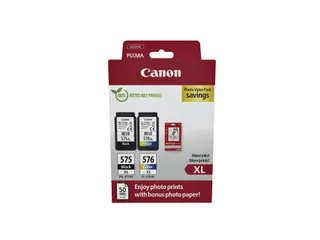 Canon PG-575XL & CL-576XL Inktcartridges Zwart + Kleur XL - 1