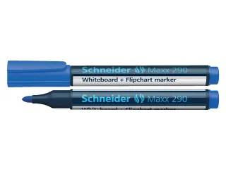 Whiteboardmarker Schneider Maxx 290 rond 2-3mm blauw - 1