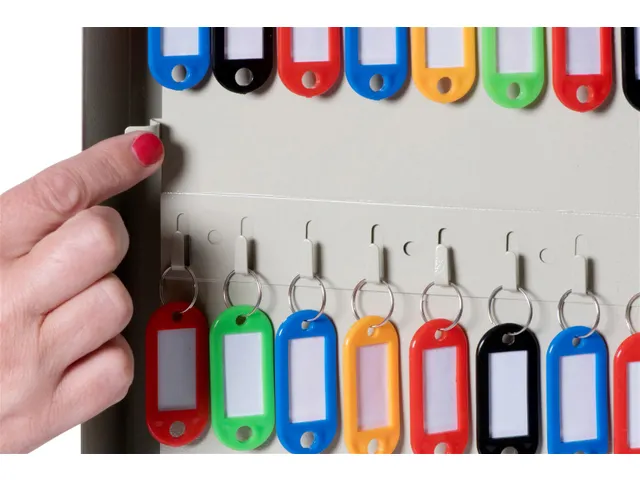 Sleutelkast 140 Sleutels Grijs