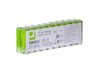 Q-connect AA batterijen Alkaline 20 stuks - 1