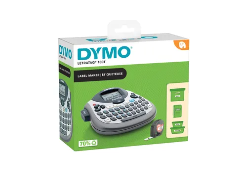 Dymo LetraTag LT-100T AZERTY Labelprinter 12mm Zilver