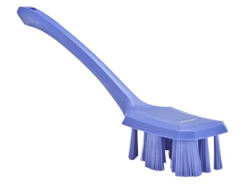UST 4196-8 afwasborstel hard paars lange steel 70x395mm