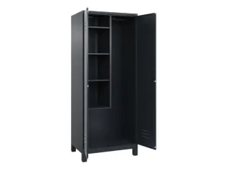 schoonmaakkast,HxBxD 1950x800x500mm,links 4vakken - 1