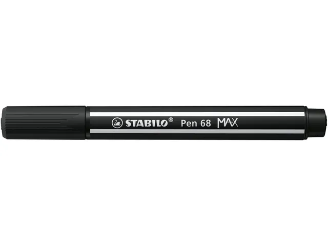 Viltstift STABILO Pen 68/46 Max zwart