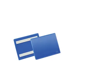Documenthoes Durable zelfklevend A6 liggend blauw 50 stuks - 2