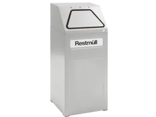 Afvalverzamelaar Vuurremmend 65 Liter 970X405X380Mm Binnenbak Grijs - 2