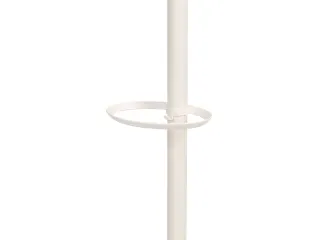 Festival kapstok 5 haken 187 cm wit met parapluhouder - 3