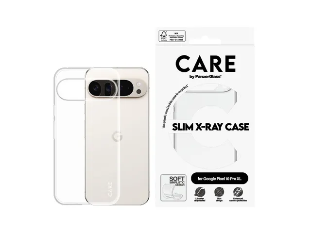 PanzerGlass CARE by X-Ray Case Google Pixel 10 Pro XL, Hoes, Goo