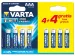 High Energy Alkaline Aaa / Lr03, 1.5v Promopack 4 + 4