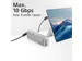 Kabel ACT USB-C hoek boven/beneden 10Gbps 1m