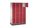 armoire multicases,RAL7035/RAL3003,HxlxP 1950x1220x500mm