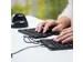 R-Go Split Break Ergonomisch Toetsenbord QWERTY UK zwart, bedraad