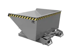 kiepbak,HxLxB 865x1485x1095mm,0,6m³,draagverm. 1000kg,RAL7005