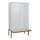 locker voor scheiding van kleding,HxBxD 2120x1200x815mm,4vak