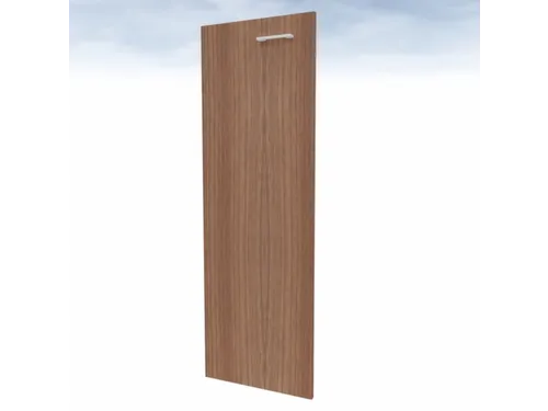 Vleugeldeur V. Scheidingswand Aanslag Links 3OH 1280x430mm noten