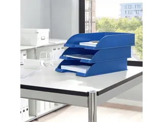 Brievenbak Leitz 5227 Plus standaard blauw A4 - 2