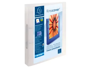 Ringmap Personaliseerbaar PP Kreacover A4+ 2R 30mm ass - 4