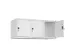 opzetkast,v. locker,3vak.,vak B 400mm,HxBxD 500x1200x500mm,vleugeldeur