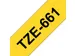Ruban de lettrage Brother P-Touch TZe-661 standard 36mm noir sur jaune