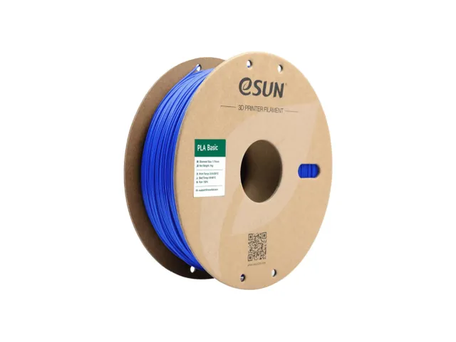 eSUN 3D printer Filament PLA-Basic 1,75mm Blauw 1kg