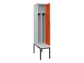 locker voor scheiding van kleding,HxBxD 2120x400x815mm,1vak - 2