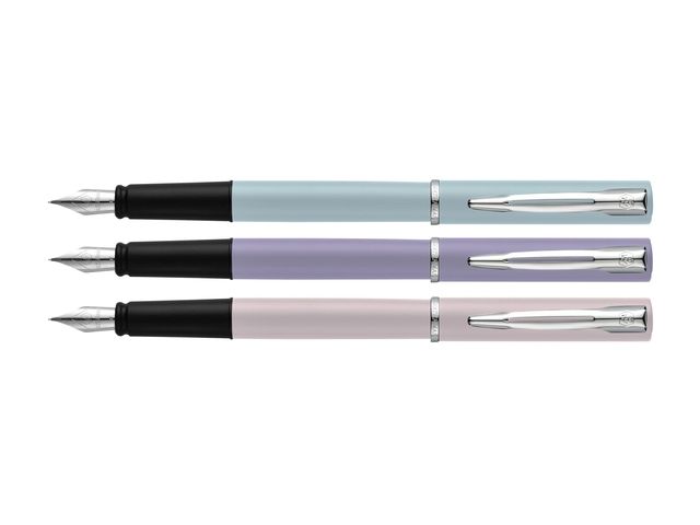 Stylo plume Waterman Allure pastel blue CT Fin on