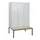 locker met bank,HxBxD 1950x1200x815mm,3vak,vak B 400mm,cil.-slot