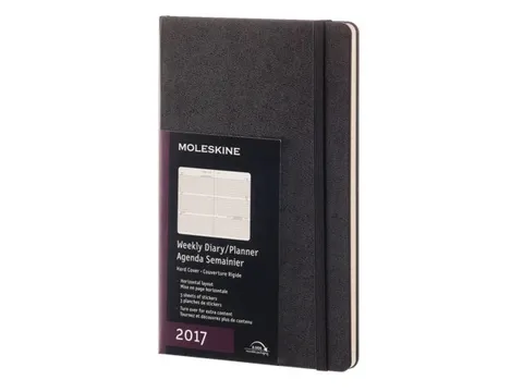 Moleskine Agenda 2017 Harde Kaft