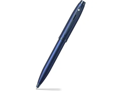 Balpen Sheaffer 100 E9371 Satin blue PVD blue