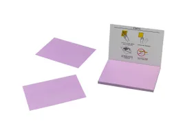 Statische Brainstorm Notitieblokjes 100x70mm Paars 100 vel