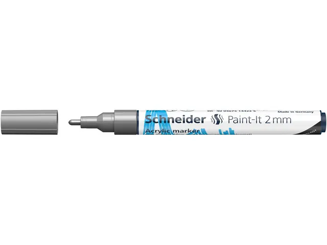 Acrylmarker Schneider Paint-It 310 2mm zilver