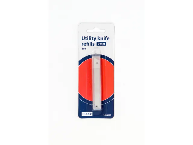 Snijmes vullingen IEZZY 9mm 10 stuks