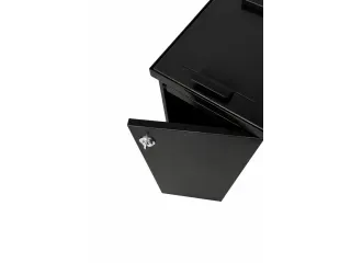 Modulaire Afvalbak met Deur en Zakhouder 60 liter Mat Zwart - 4