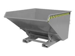 Kiepbak 1103x1570x1720mm 1.7m³ Afrolmechaniek Gelakt Ral7005