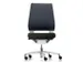 Siège De Bureau Pivotant Assise Noire Dossier Anthracite