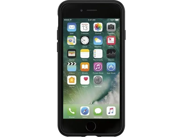 Spigen Case 042CS20511 iPhone SE 2020/8/7 Liquid Air Armor zwart
