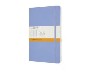 Notitieboek Moleskine large 130x210mm lijn soft cover hydrangea blue - 2
