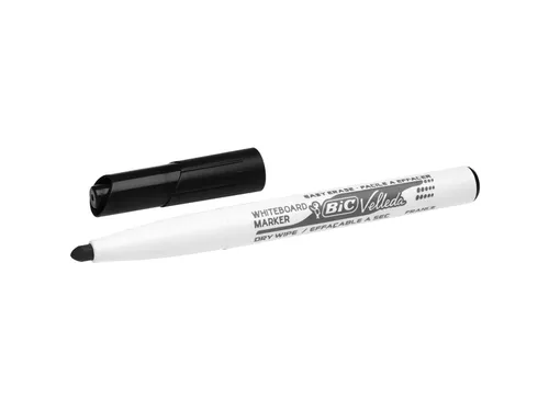 Viltstift Bic Velleda 1741 whiteboard rond medium zwart