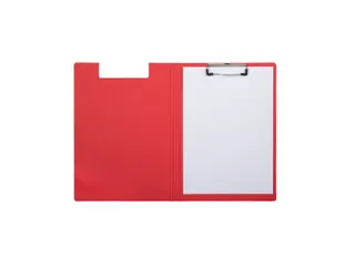 Klembordmap MAULbalance A4 versterkt karton rug 8mm rood - 7