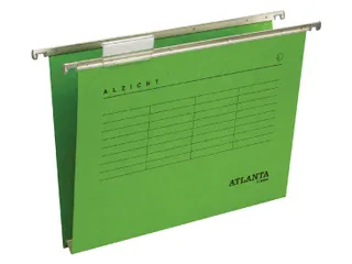 Hangmap Spectrum A6622-145 verticaal A4 U-bodem 30mm groen - 1