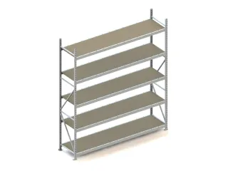 breedvakstelling,grondveld,HxBxD 3000x2707x650mm,vakl. 490kg - 1