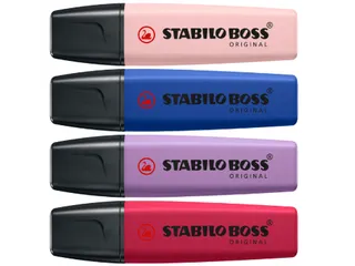 Markeerstift STABILO Boss Wildflower assorti 4 stuks - 3