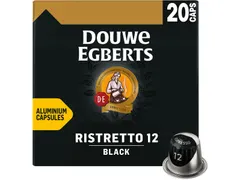 Espresso Ristretto Black Koffiecapsules Intensiteit 12 Pak 20 stuks